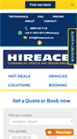 Mobile Screenshot of hireace.co.nz